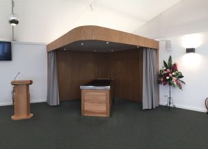 Temporary Crematorium Building - Guildford Crematorium 8